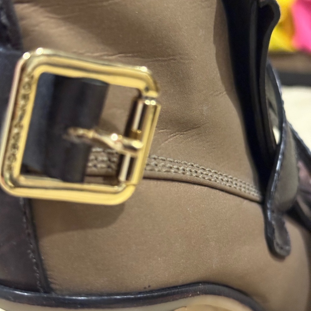 Tory Burch high heel buckled ankle boots - Picture 8 of 16